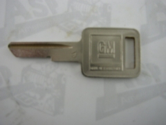 Schlüssel Rohling - Key Blank  GM ZS A